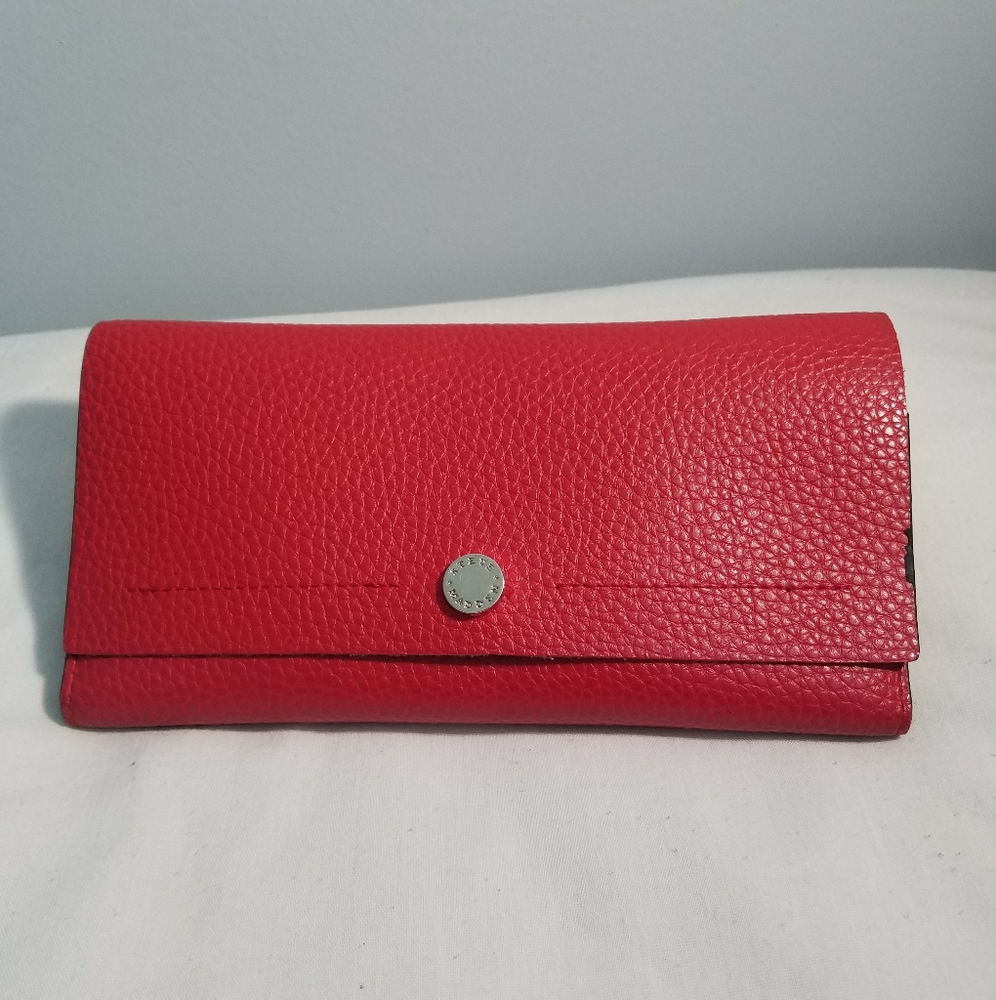 Steve Madden Red Leather Wallet